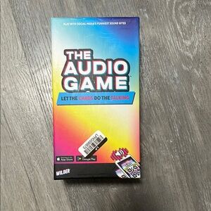 NEW in BOX Wilder The Audio Game “let the cards do the talking”